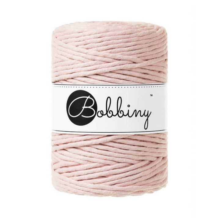 Bobbiny Makramee Garn 5 mm x 100 m Pastel Pink Lieblingsgarn