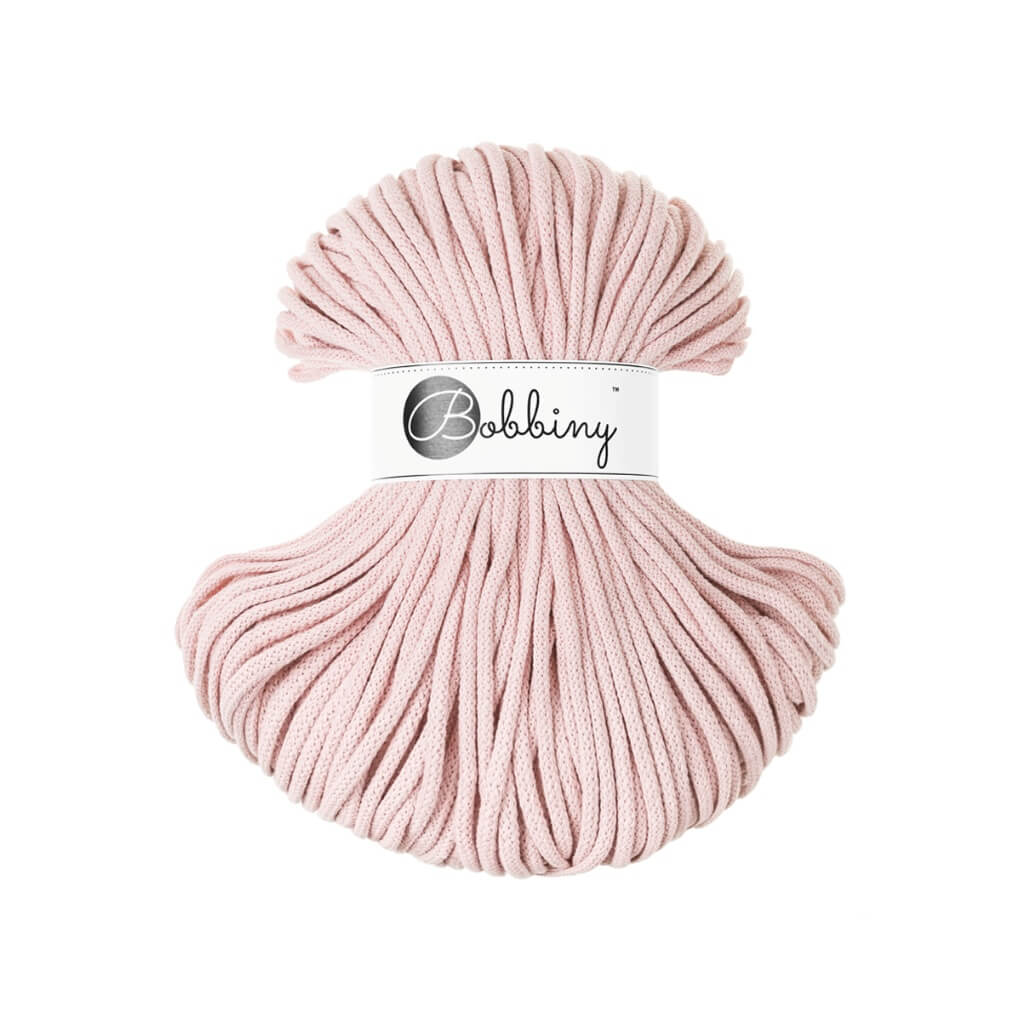 Bobbiny Kordel 5mm x 100 Meter Pastel Pink Lieblingsgarn