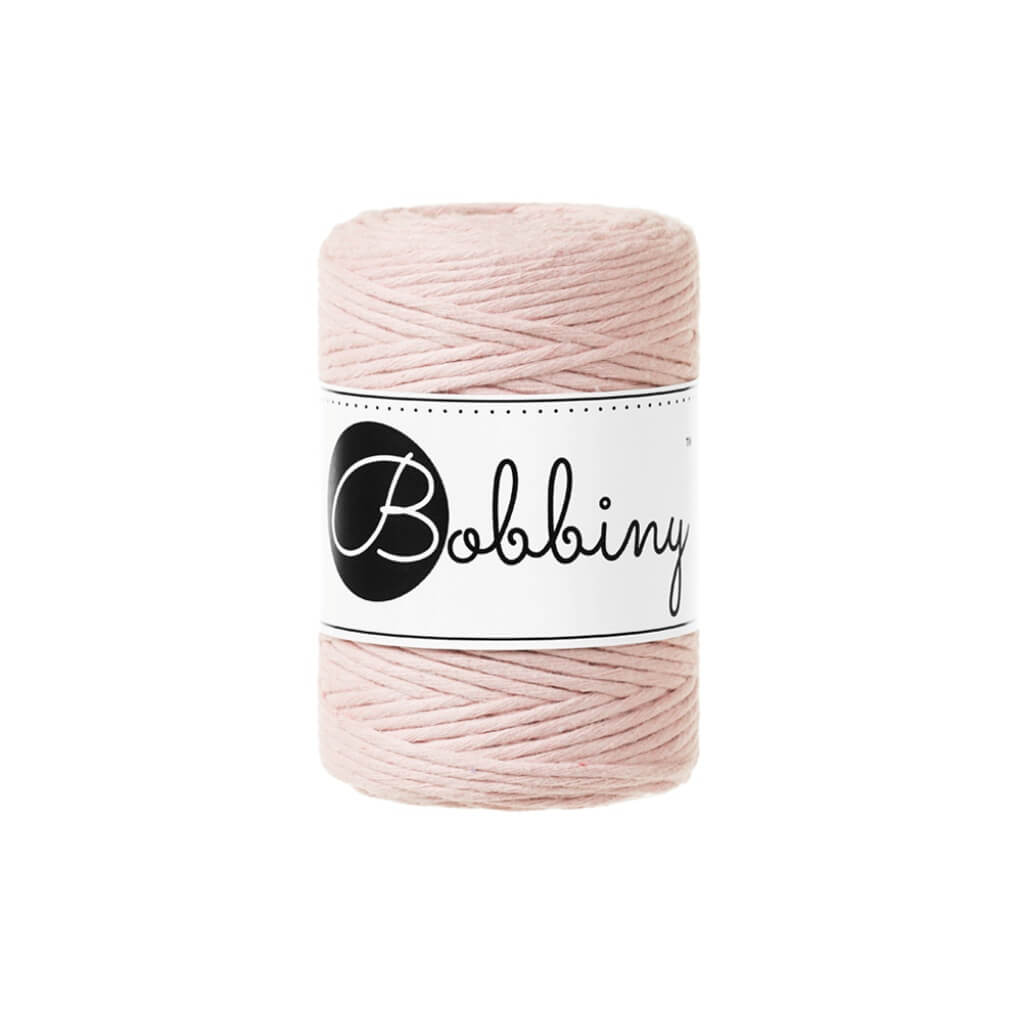 Bobbiny Makramee Garn 1,5 mm Pastel Pink Lieblingsgarn