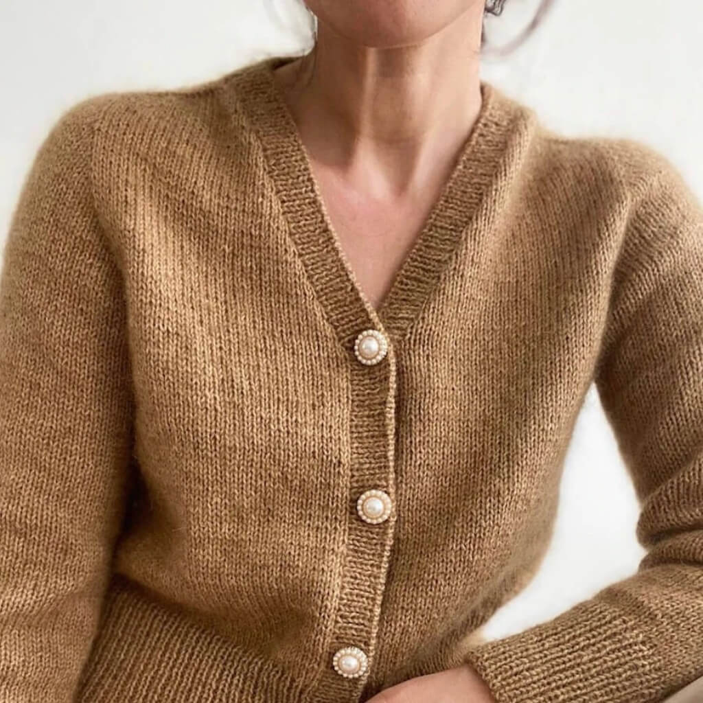 Petiteknit April Cardigan - Damen Lieblingsgarn