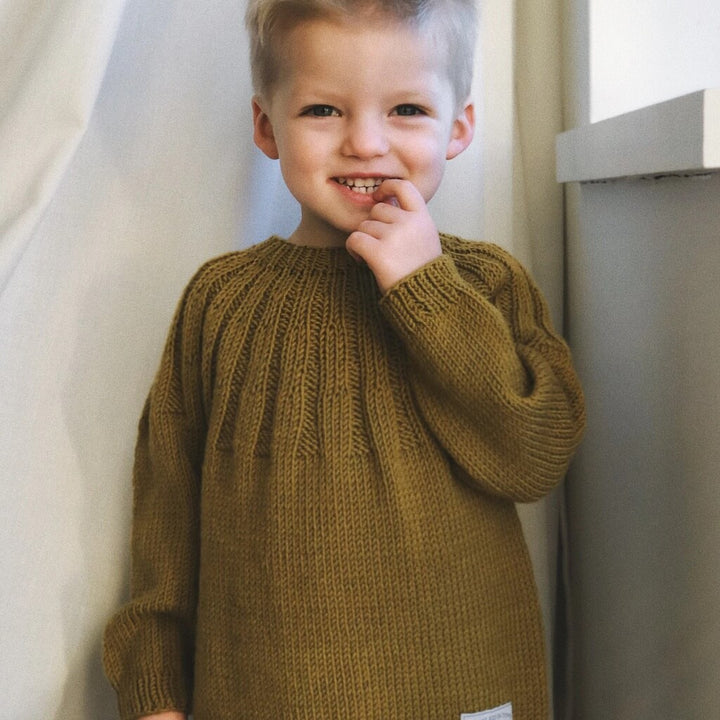 PetiteKnit Haralds Sweater - Junior Lieblingsgarn