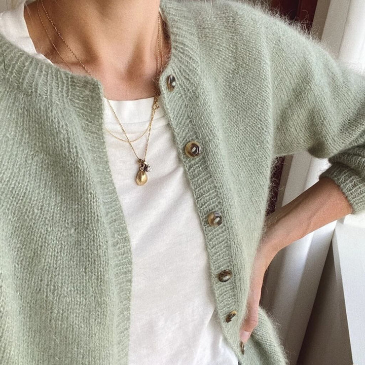 PetiteKnit Novice Cardigan Mohair Edition Lieblingsgarn