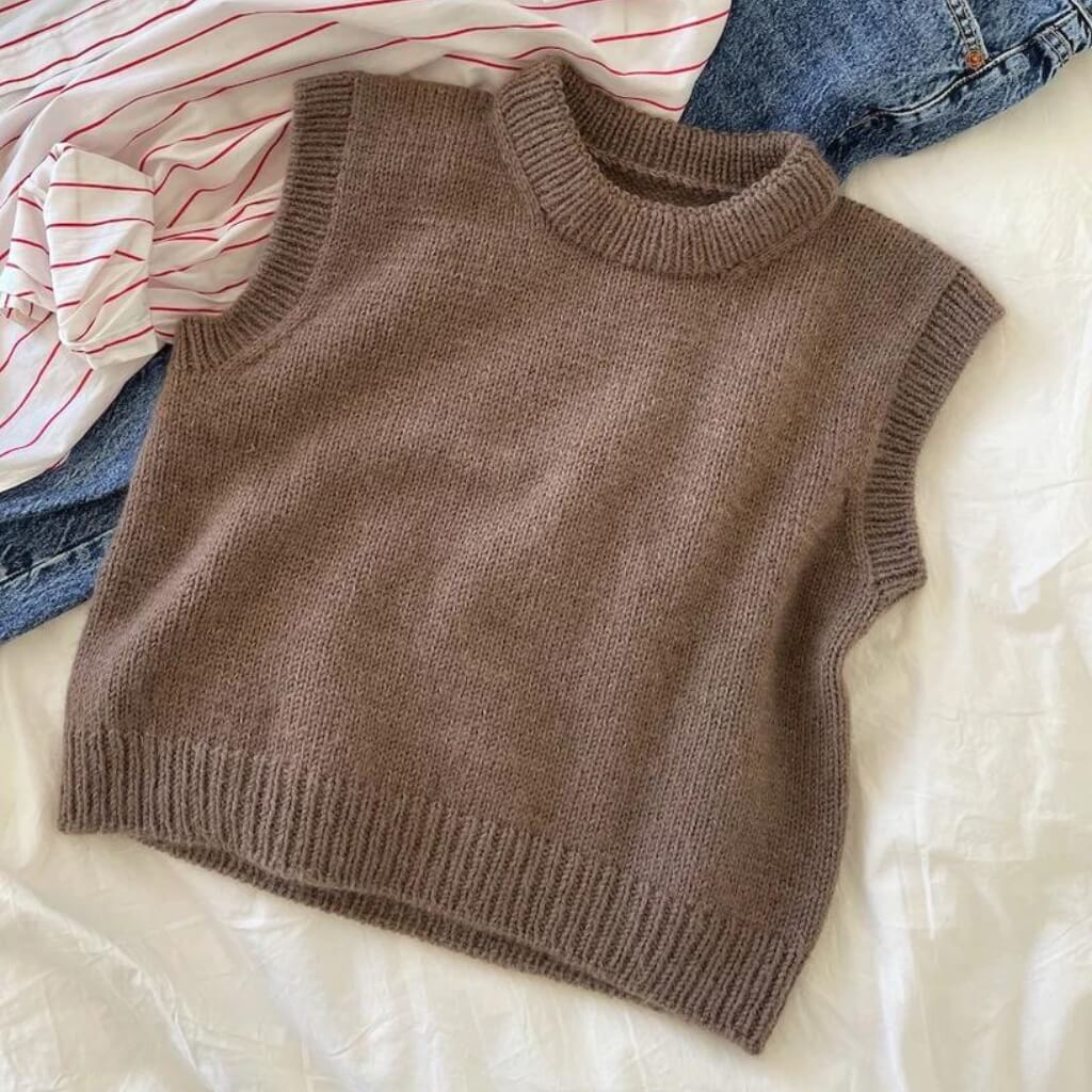 PetiteKnit Novice Slipover Lieblingsgarn
