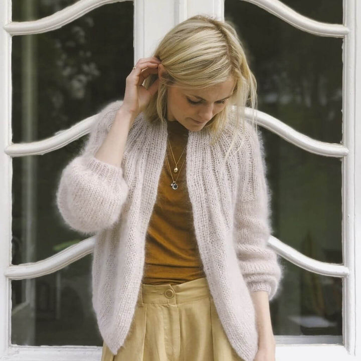 PetiteKnit Sunday Cardigan - Mohair Edition Lieblingsgarn