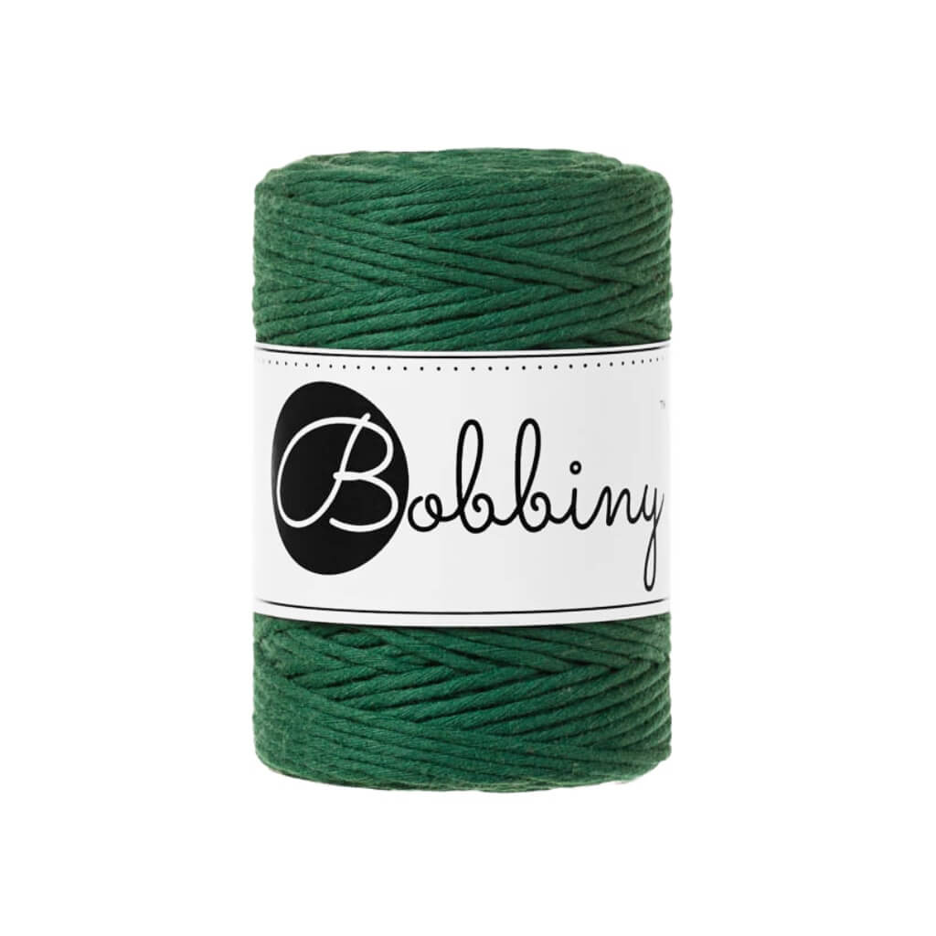 Bobbiny Makramee Garn 1,5 mm Pine Green Lieblingsgarn