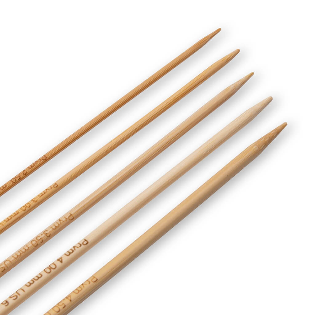 Prym 1530 Strumpfstricknadeln Bambus Set Lieblingsgarn