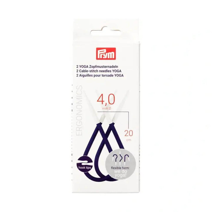 Prym Yoga Zopfmusternadel 20 cm 4 mm Lieblingsgarn