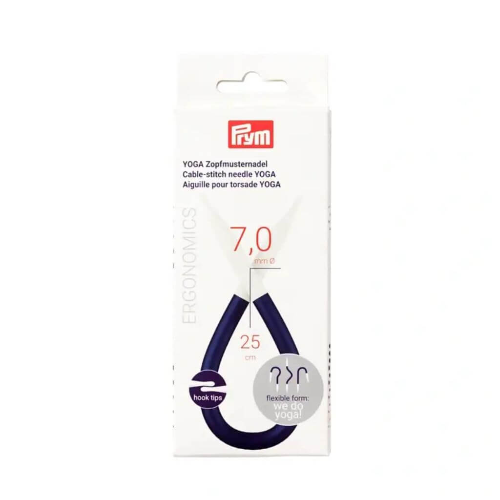 Prym Yoga Zopfmusternadel 25 cm 7 mm Lieblingsgarn