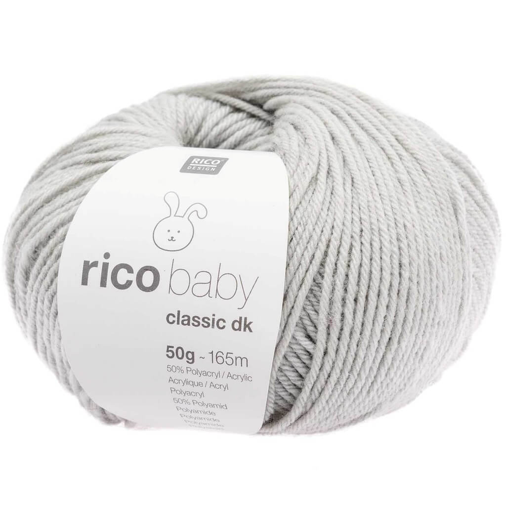 Rico Design Baby Classic DK 50g Hellgrau Lieblingsgarn