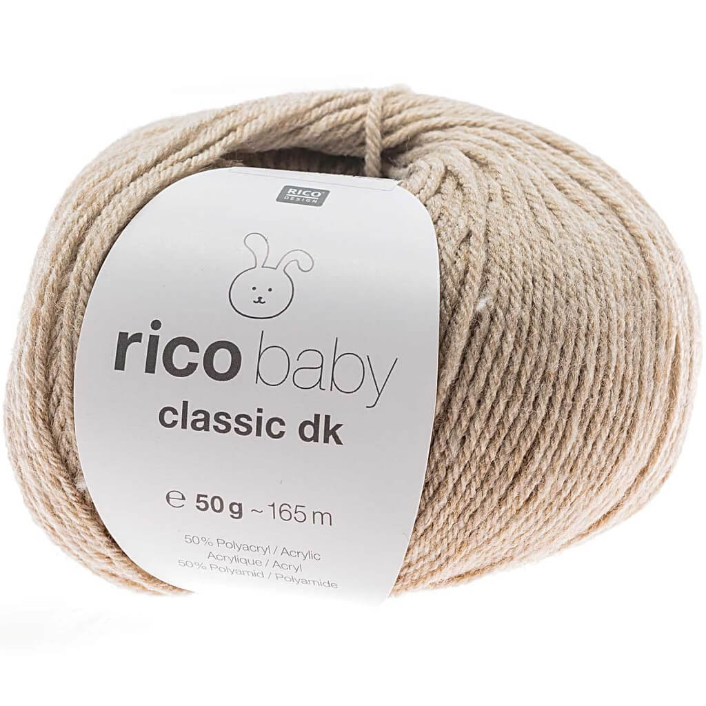 Rico Design Baby Classic DK 50g Natur Melange Lieblingsgarn