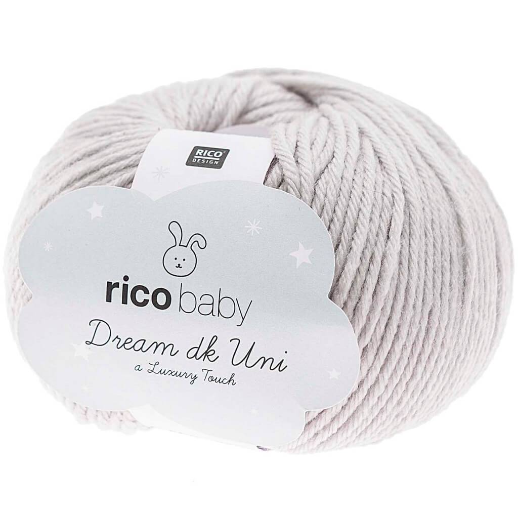 Rico Design Baby Dream Uni DK - 50g 005 - Grau Lieblingsgarn
