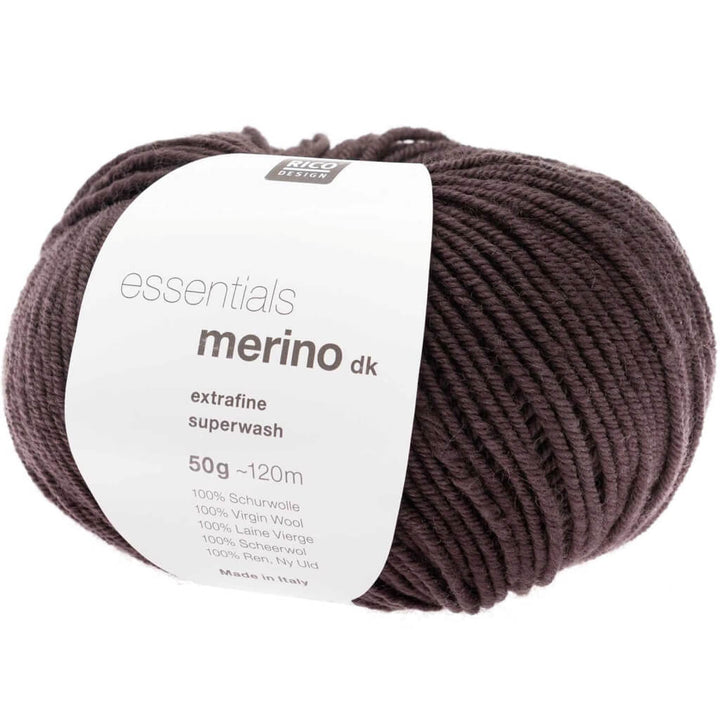Rico Design Essentials Merino DK 50 g 85 - Dunkellila Lieblingsgarn