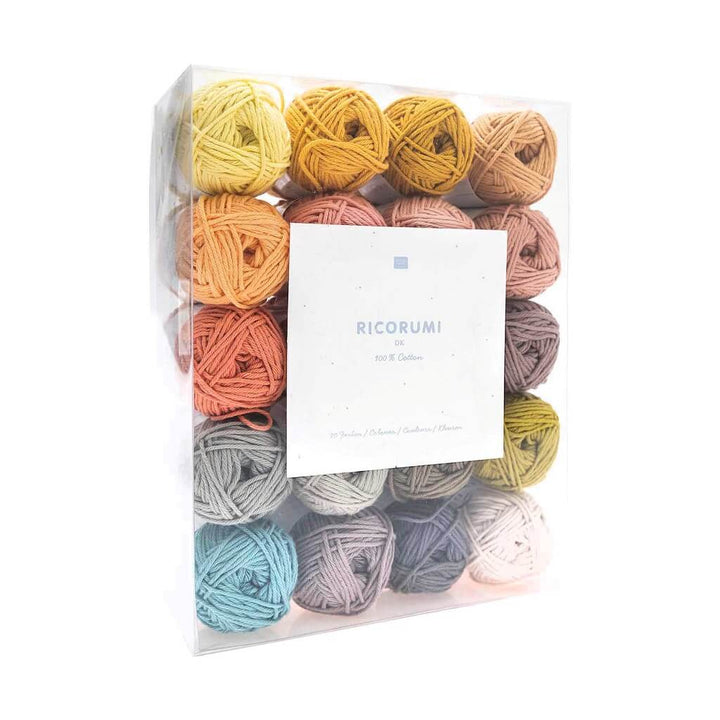 Rico Design Ricorumi Set Uni - 20 Farben Limited Lieblingsgarn