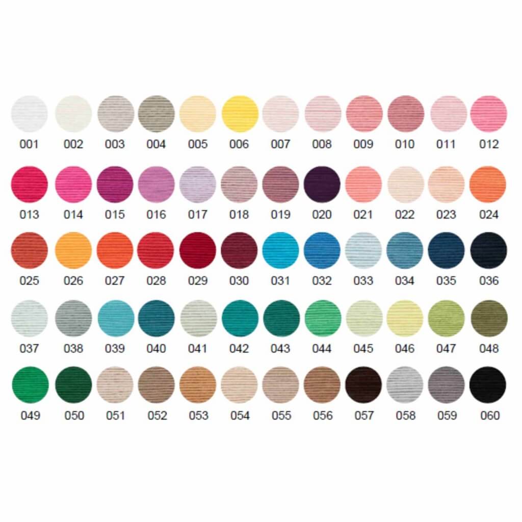 Rico Design Ricorumi Set Uni - 60 Farben Lieblingsgarn