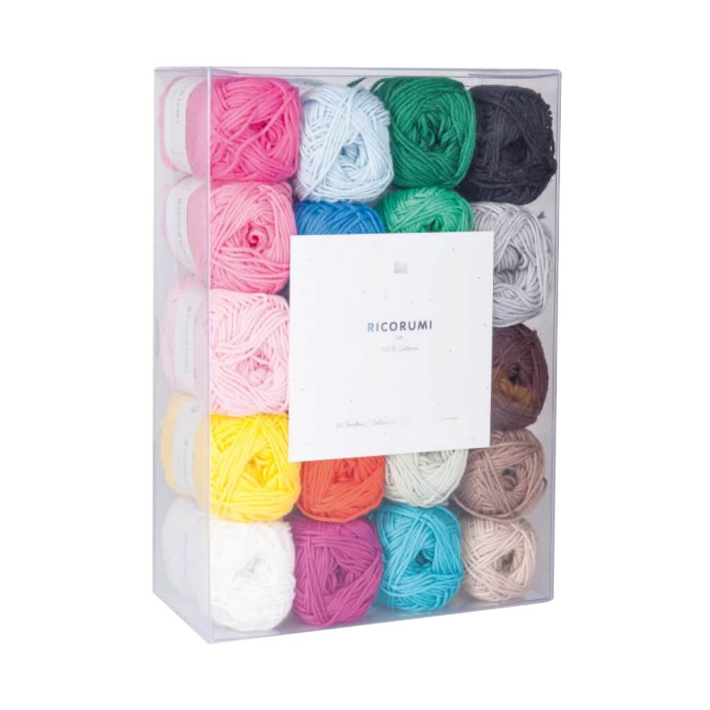 Rico Design Ricorumi dk Set 20er Uni Lieblingsgarn