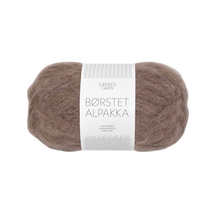 Sandnes Børstet Alpakka - 50g 3161 - Eikenøtt Lieblingsgarn