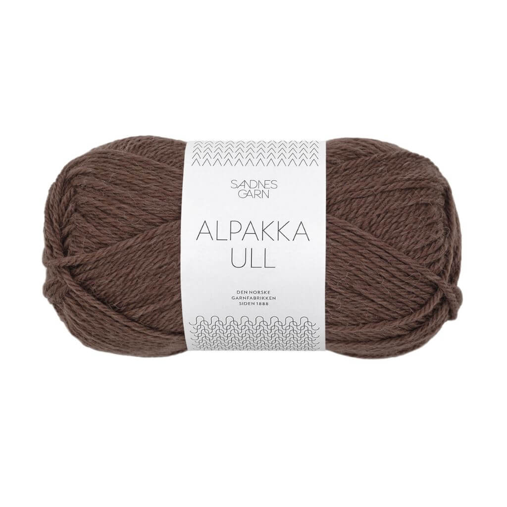 Sandnes Garn Alpakka Ull 50 g 3571 - Brun Lieblingsgarn