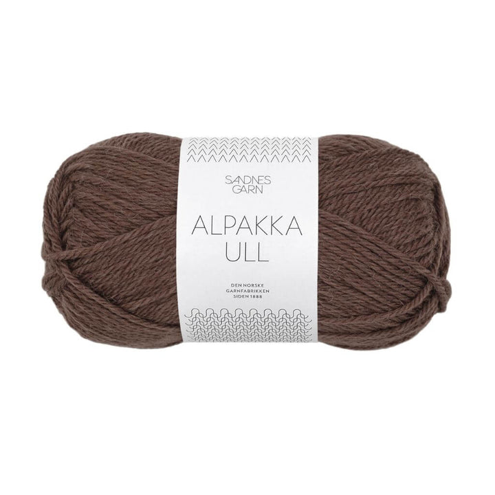 Sandnes Garn Alpakka Ull 50 g 3571 - Brun Lieblingsgarn