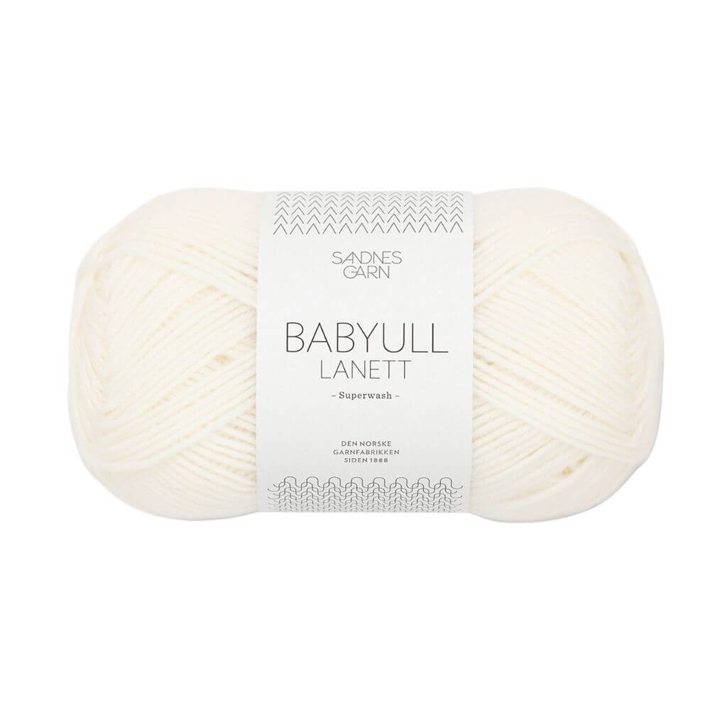 Sandnes Garn Babyull Lanett - 50g 1012 - Natur Lieblingsgarn