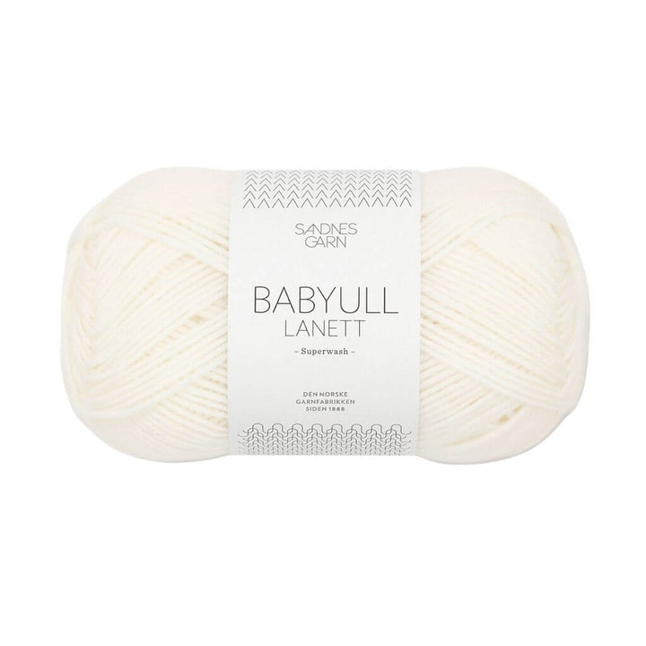 Sandnes Garn Babyull Lanett - 50g 1012 - Natur Lieblingsgarn