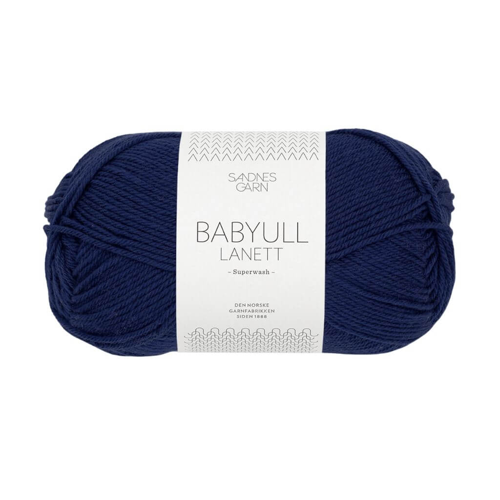 Sandnes Garn Babyull Lanett - 50g 5575 - Marine Lieblingsgarn