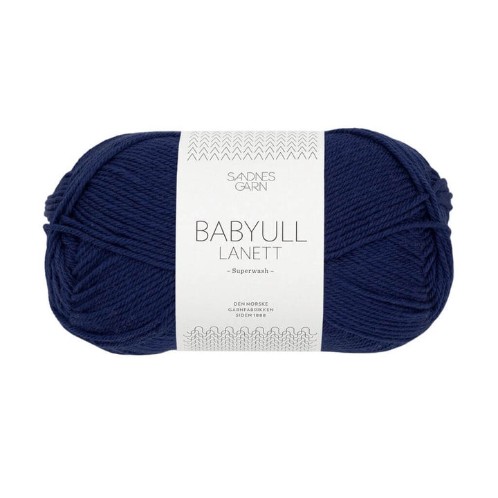 Sandnes Garn Babyull Lanett - 50g 5575 - Marine Lieblingsgarn