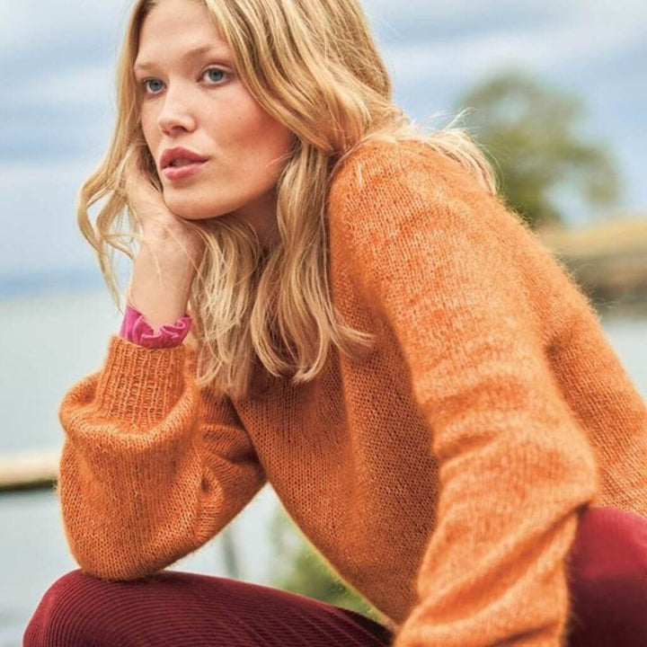 Tynn Silk Mohair Basic Sweater 113 - Sandnes Garn Lieblingsgarn
