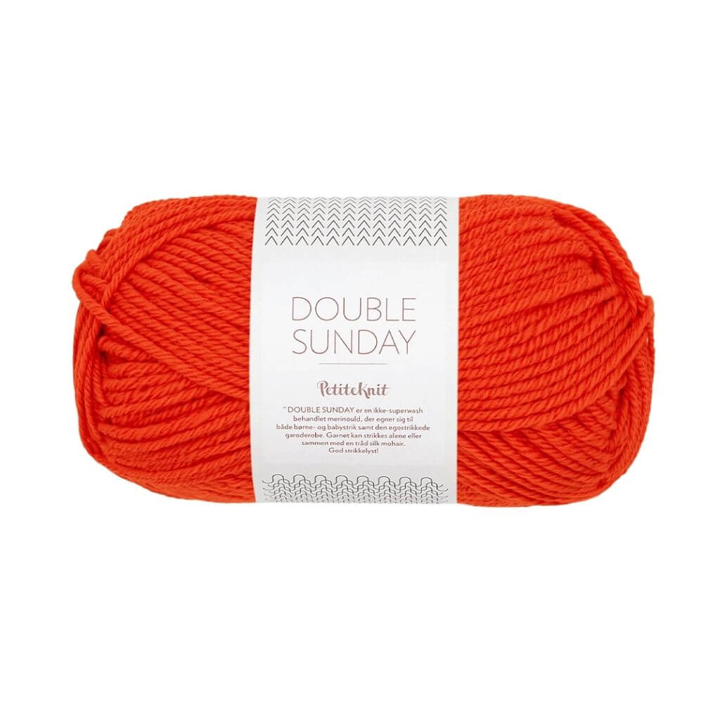 Sandnes Garn Double Sunday PetiteKnit 3819 - That orange feeling Lieblingsgarn