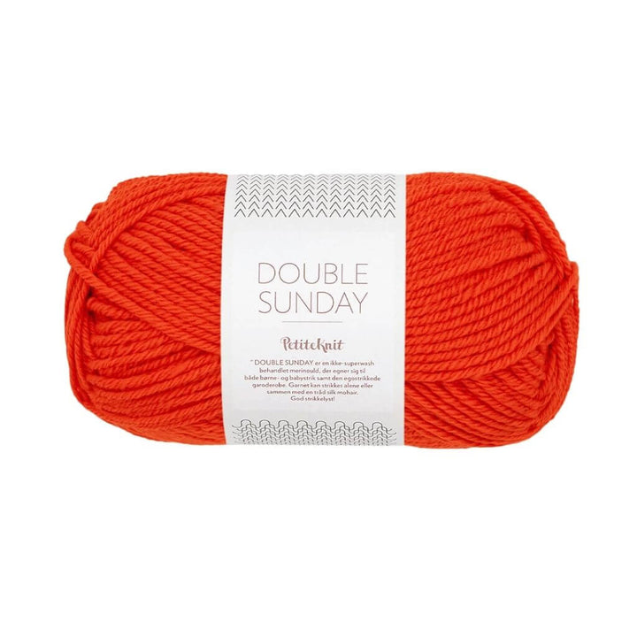 Sandnes Garn Double Sunday PetiteKnit 3819 - That orange feeling Lieblingsgarn