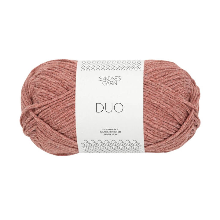 Sandnes Garn Duo - 50g 3543 - Varm Brun melert Lieblingsgarn