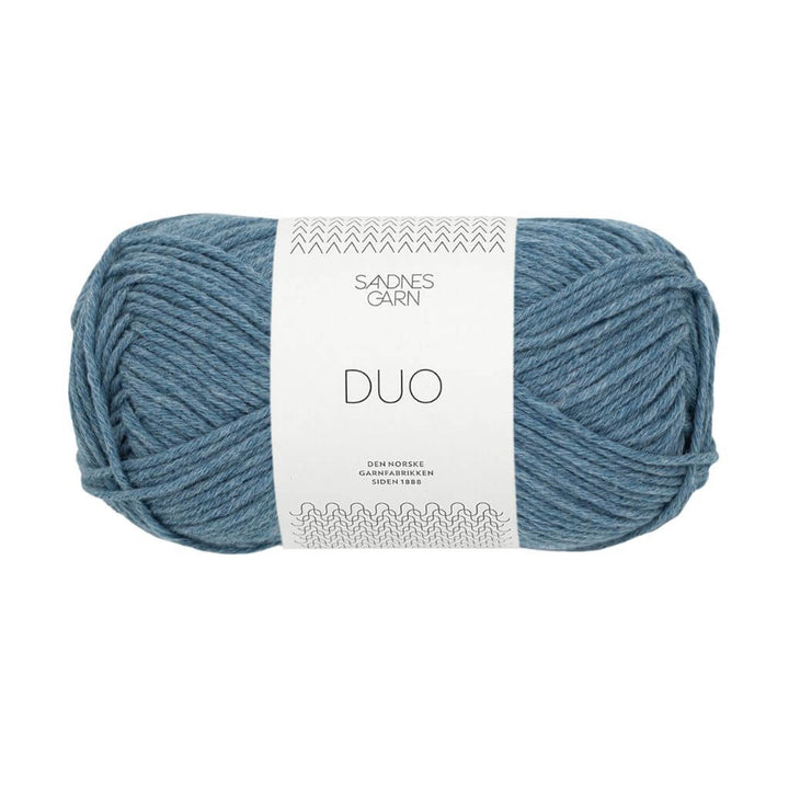 Sandnes Garn Duo - 50g 6033 - Jeansblå Lieblingsgarn