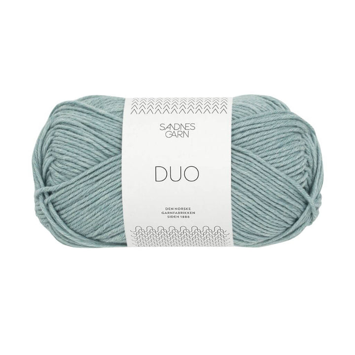 Sandnes Garn Duo - 50g 6841 - Støvet Aqua Lieblingsgarn