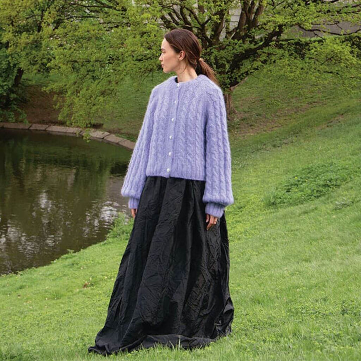 Lulu Zopfjacke - Sandnes Garn Heft 2210 DIY Modell 6 Lieblingsgarn
