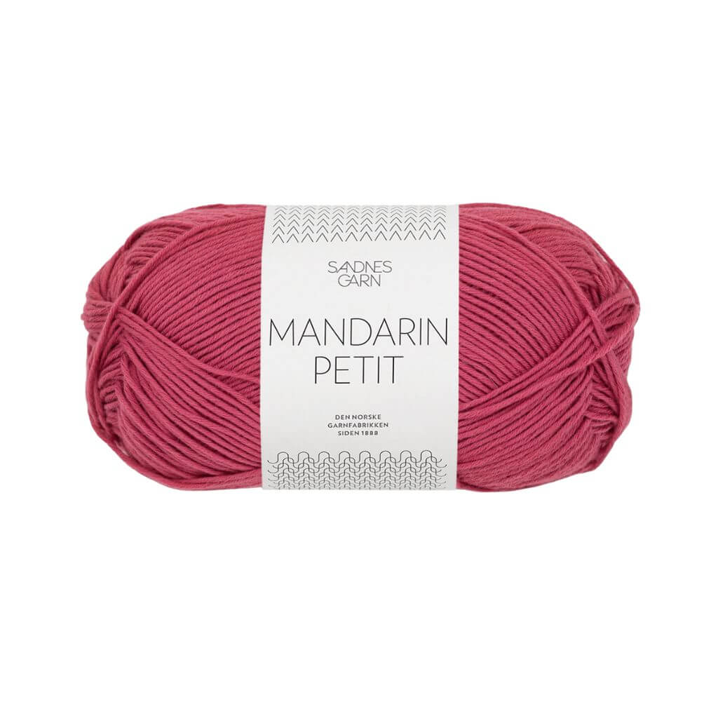 Sandnes Garn Mandarin Petit 50g 4335 - Bringebærkrem Lieblingsgarn