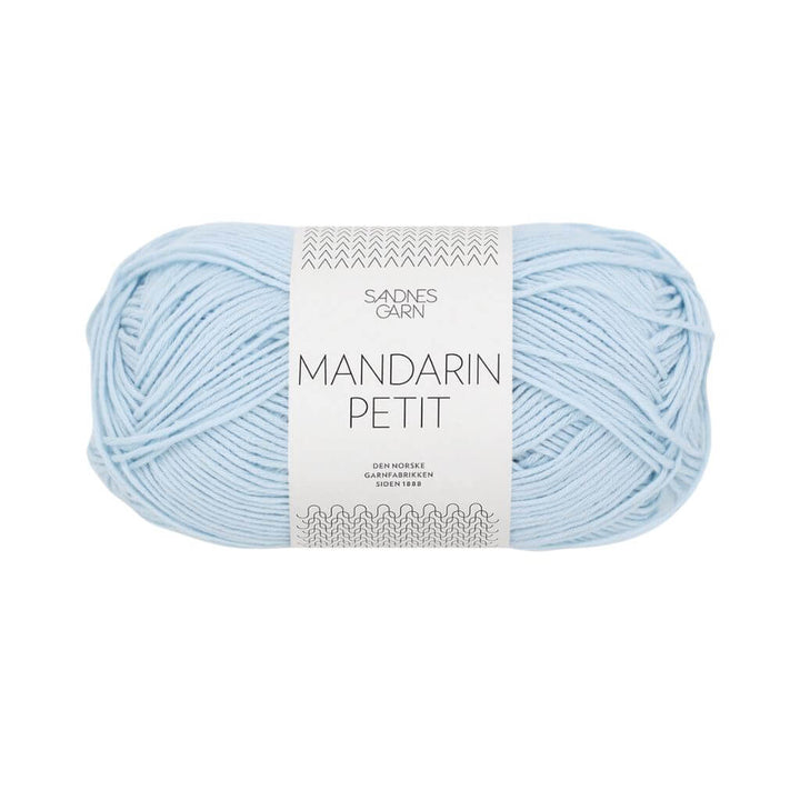 Sandnes Garn Mandarin Petit 50g 5930 - Lys Blå Lieblingsgarn