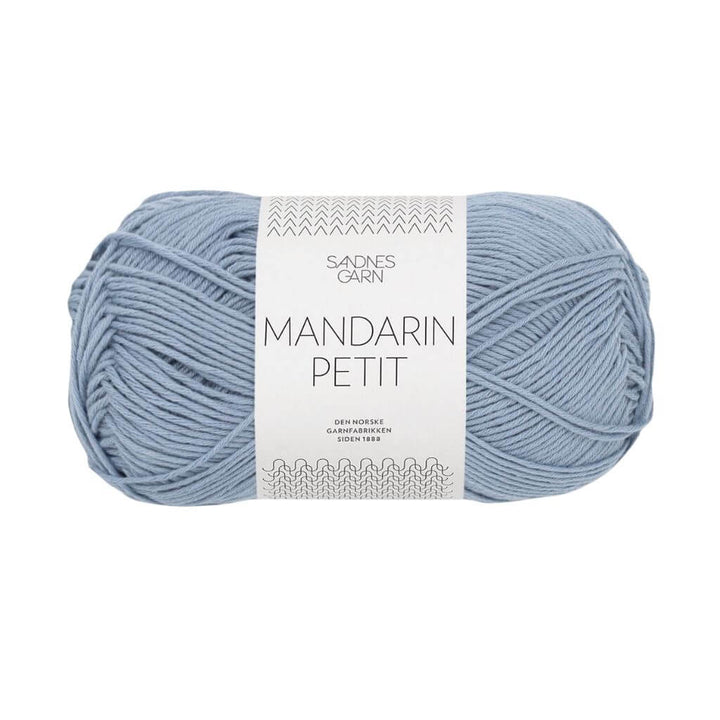 Sandnes Garn Mandarin Petit 50g 6032 - Blaue Hortensie Lieblingsgarn