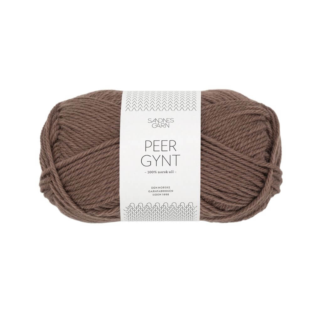Sandnes Garn Peer Gynt 50 g - Reine Schurwolle 3161 - Eikenøtt Lieblingsgarn