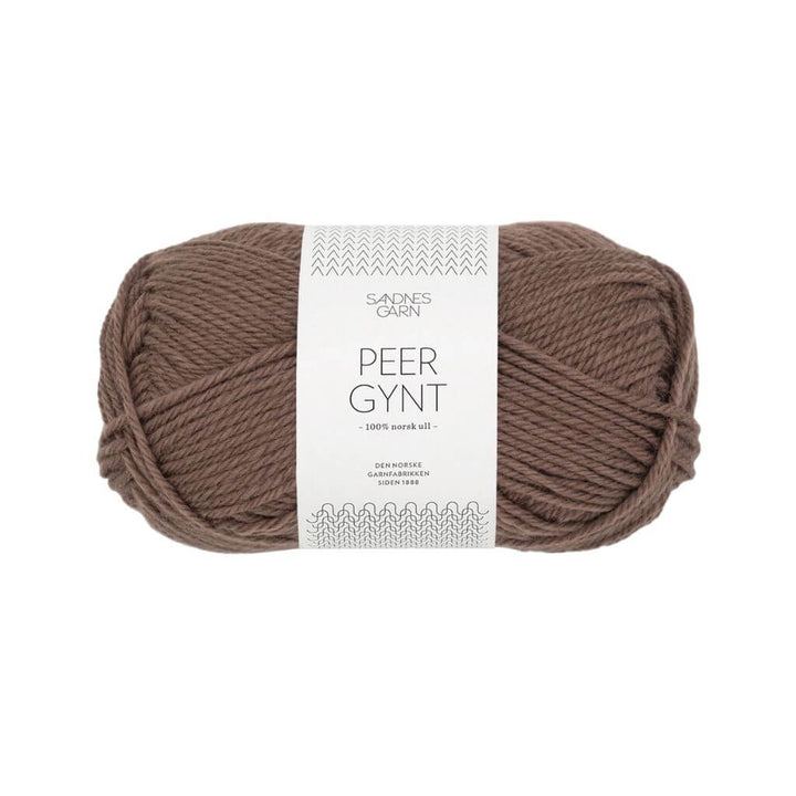 Sandnes Garn Peer Gynt 50 g - Reine Schurwolle 3161 - Eikenøtt Lieblingsgarn