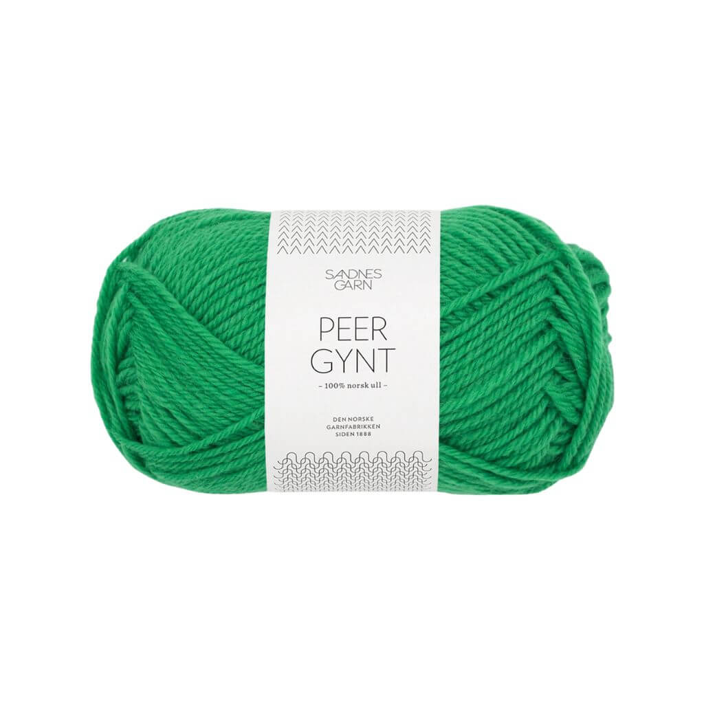 Sandnes Garn Peer Gynt 50 g - Reine Schurwolle 8236 - Jelly Bean Green Lieblingsgarn