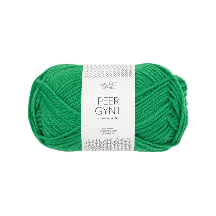 Sandnes Garn Peer Gynt 50 g - Reine Schurwolle 8236 - Jelly Bean Green Lieblingsgarn