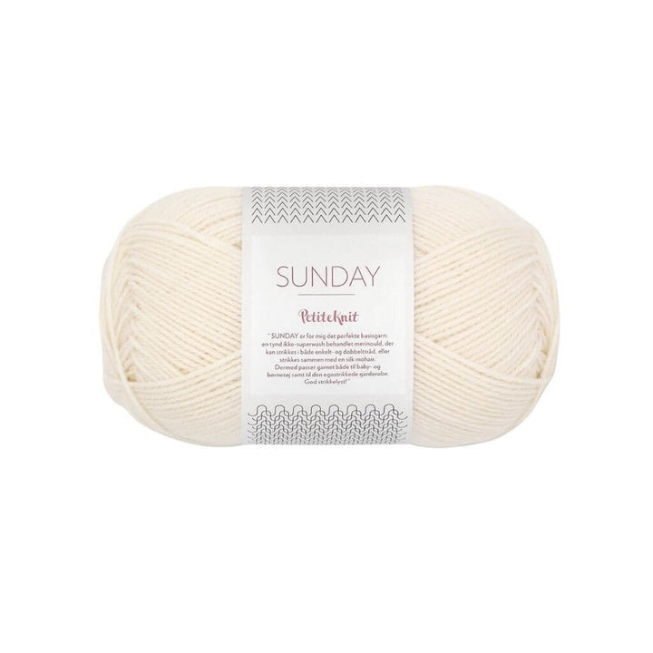 Sandnes Garn PetiteKnit Sunday 1012 Wipped Cream Lieblingsgarn