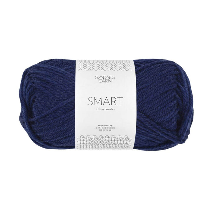 Sandnes Garn Smart - 50g 5575 - Marine Lieblingsgarn