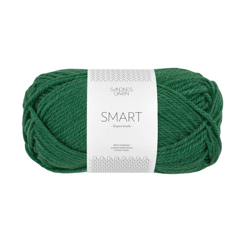 Sandnes Garn Smart - 50g 8264 - Grønn Lieblingsgarn