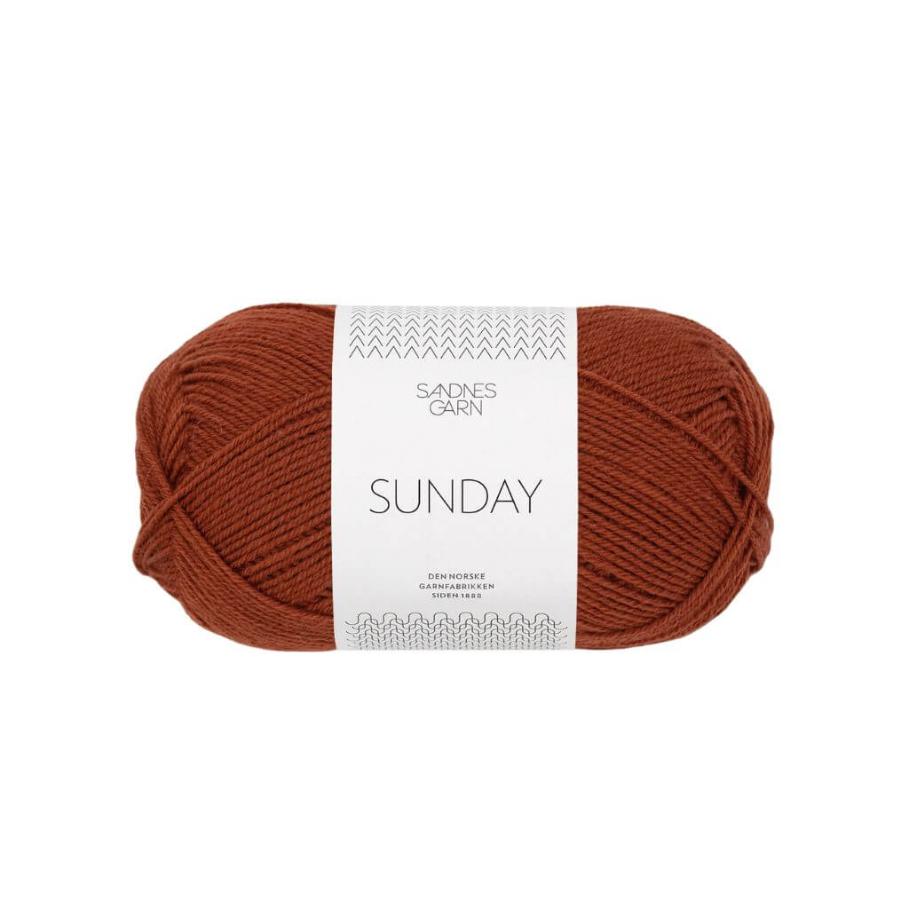 Sandnes Garn Sunday - 50g 3554 - Rust Lieblingsgarn