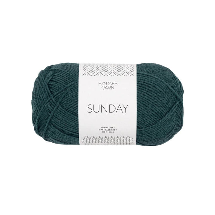 Sandnes Garn Sunday - 50g 7281 - Dyp Petrol Lieblingsgarn
