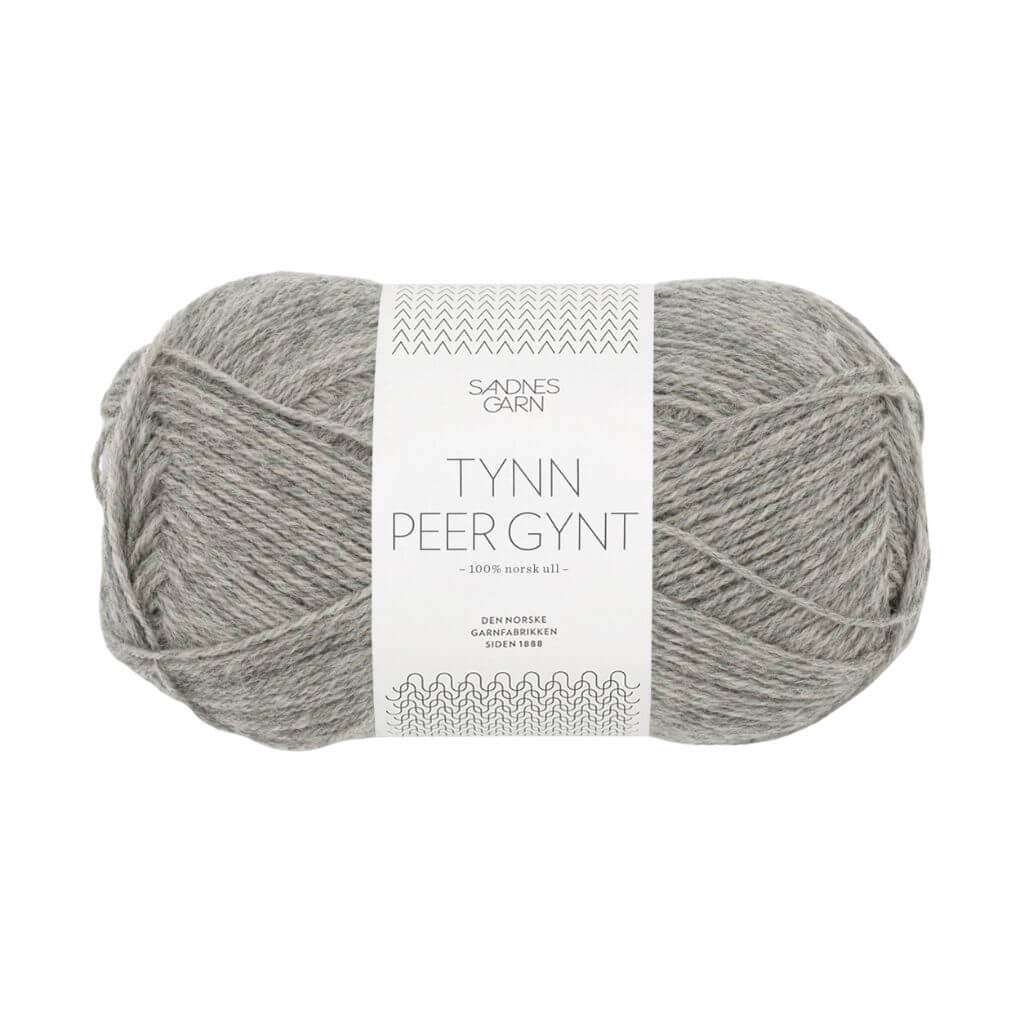 Sandnes Garn Tynn Peer Gynt 1042 - Gråmelert Lieblingsgarn
