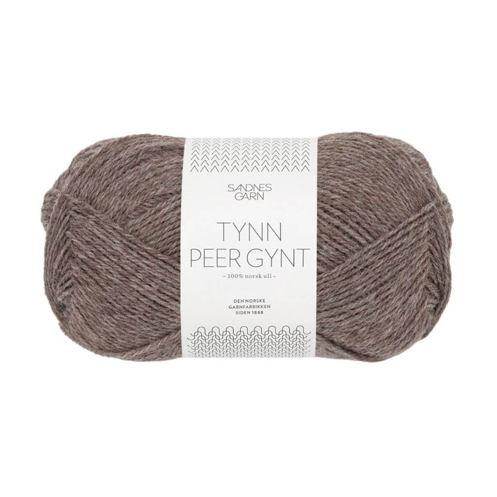 Sandnes Garn Tynn Peer Gynt 2652 - Mellombrun Melert Lieblingsgarn