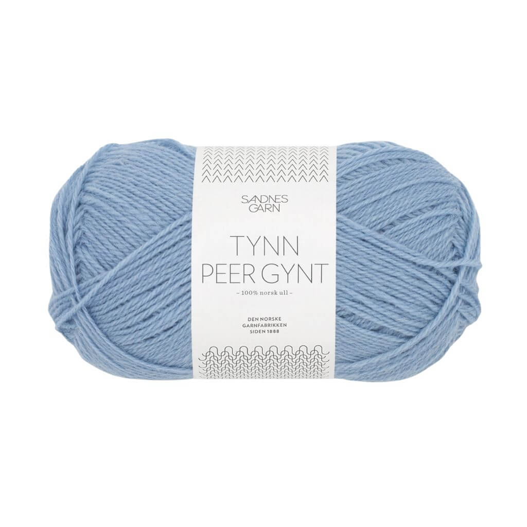 Sandnes Garn Tynn Peer Gynt 6032 - Blå Hortensia Lieblingsgarn