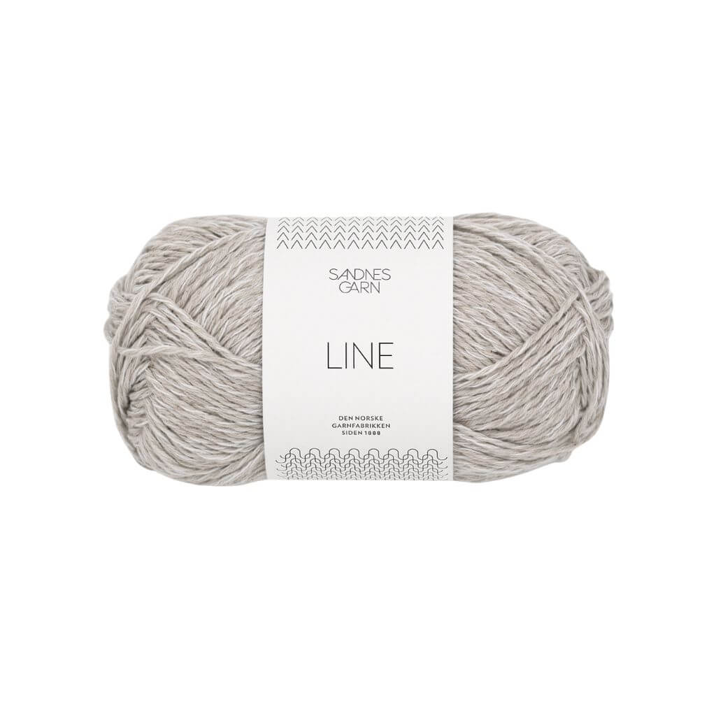 Sandnes Garn Line - 50g 3820 - Perlegrå Lieblingsgarn