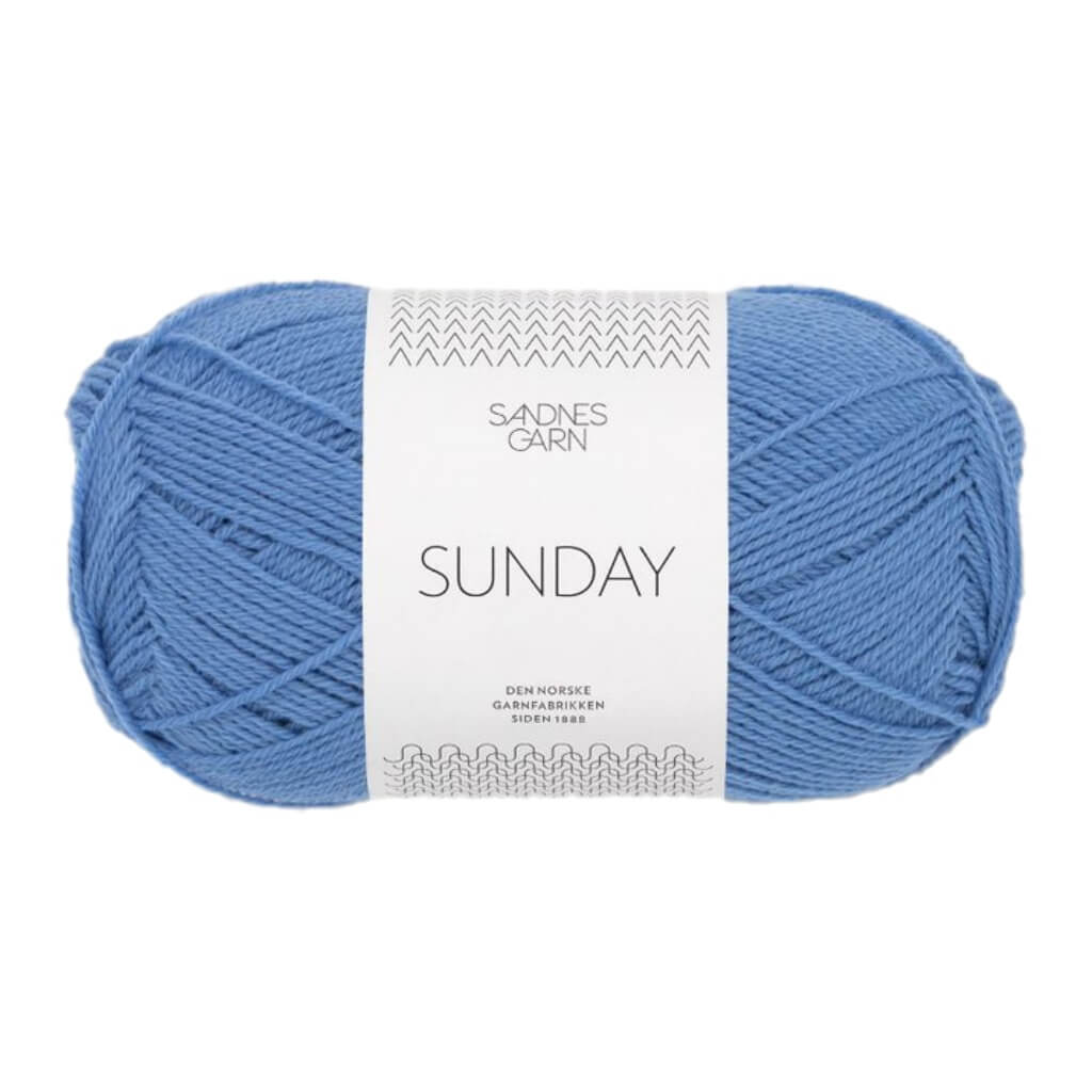 Sandnes Garn Sunday - 50g 6044 - Regatta blau Lieblingsgarn